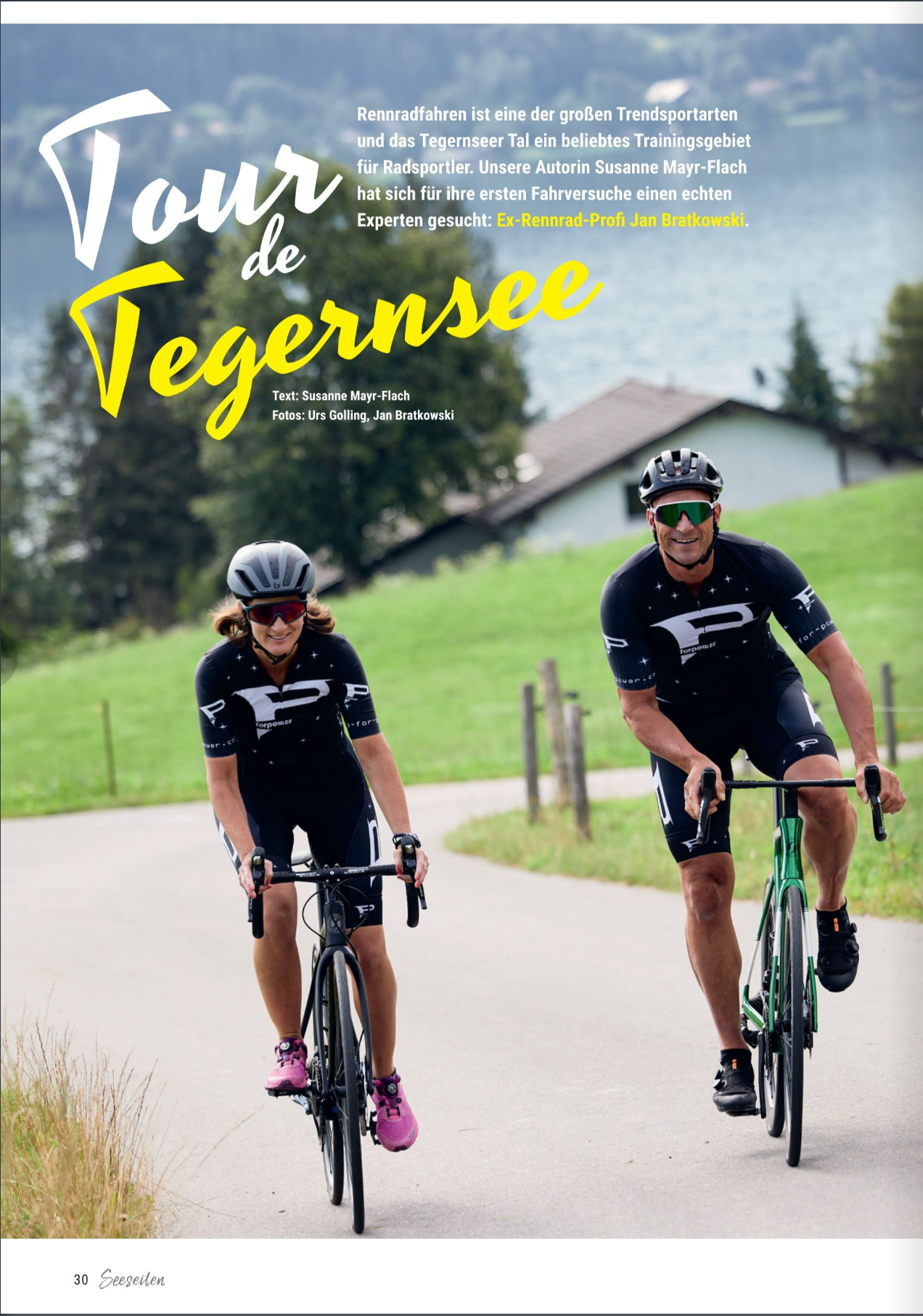 P for Power in Tour de Tegernsee